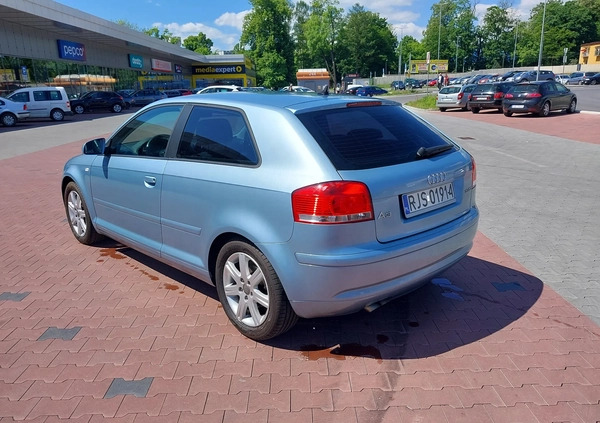 Audi A3 cena 18999 przebieg: 264000, rok produkcji 2007 z Olesno małe 11
